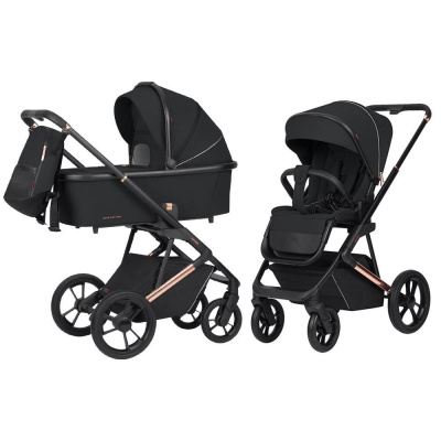 Коляска 2 в 1 Carrello Sigma CRL-6509 Obsidian Black 01